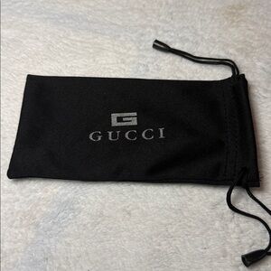 Black Drawstring Bag/Cleaning cloth